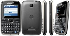 CELULAR Motorola Motokey Ex116 Câmera 2mp Wi-fi Teclado Qwerty Preto - loja online