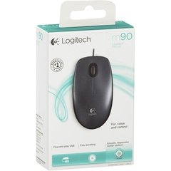 Mouse Óptico Logitech Usb 2.0 M90 Preto 1000dpi