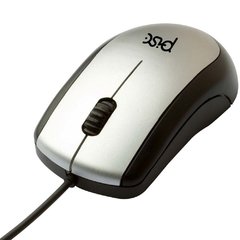 Mouse Óptico Pisc 1805 USB - Prata