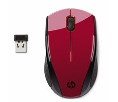 Mouse Sem Fio HP X3000 Vermelho