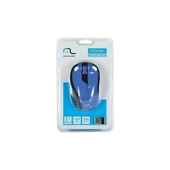 Mouse Sem Fio Multilaser Mo215 Azul e Preto - comprar online