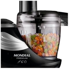 Multiprocessador Mondial Premium MP-02 Preto/Prata - 160W - comprar online