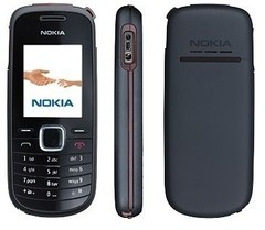 Celular Nokia 1661 Preto Dual Band GSM 900/1800 Mhz