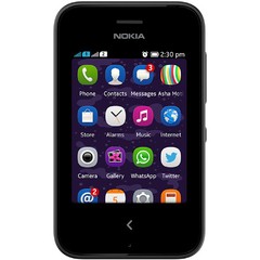 Celular Desbloqueado Nokia Asha 230 Preto com Dual Chip, Câmera 1,3MP, Bluetooth, Rádio FM, MP3 e Fone de Ouvido - comprar online