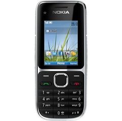 Celular Desbloqueado Nokia C2-01 USADO Preto c/ Câmera 3.2MP, 3G, Rádio FM, MP3, Bluetooth, Fone de Ouvido e Cartão 2GB - comprar online