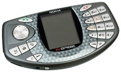 celular Nokia N-Gage, processador de 104Mhz, Bluetooth Versão 1.1, Symbian 6.1 S60 1st Edition Pearl, Tri-Band 900/1800/1900 - comprar online