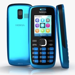 celular Nokia 112, Bluetooth Versão 2.1, Nokia Series OS S40 6th edition, Dual-Band 900/1800 - comprar online