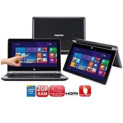 Notebook Conversível Positivo Duo Zk3010 Intel® Celeron® Bay Trail N2806 2Gb HD 500Gb LED 10.1" W8.1 - comprar online