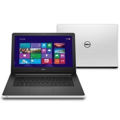 Notebook Dell Inspiron I14-5458-A10b Branco Processador Intel® Core(TM) i3-4005U, 4Gb, HD 1Tb, 14" W8.1