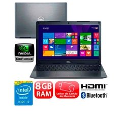 Notebook Dell Vostro V14t 5470-A50 4ª Geração do Processador Intel® Core(TM) i7-4500, 8 Gb, HD 500Gb