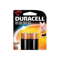 Pilha Duracell Média C C/2