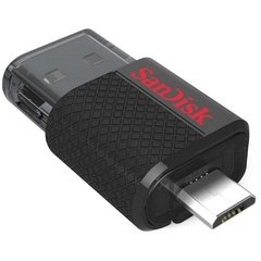Pen Drive para Smartphone e Tablet SanDisk Ultra® Dual Drive com USB 2.0 e Micro USB 32GB - Preto