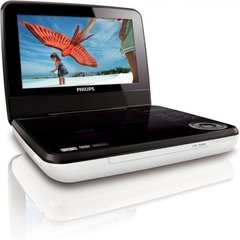 DVD Player Portátil Philips PD7030X/78 com Tela LCD 7" e Entrada USB - comprar online
