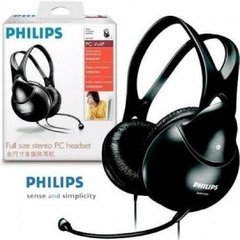 Fone de Ouvido Headset Philips Shm1900/00 Com Microfone Preto