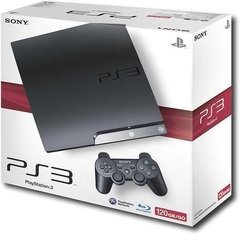Playstation 3 Slim Hd 120gb Sony - Console Oficial Sony Brasil - Ps3 - comprar online