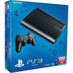 Playstation 3 Novo Design Slim HD 500Gb - Console Oficial Nacional Sony Brasil - PS3 - comprar online