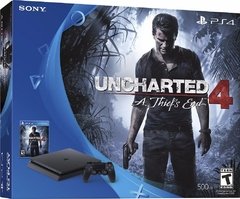 Console Playstation 4 Slim - HD 500 Gb + Jogo Uncharted 4 - Oficial Sony Brasil - PS4 - comprar online
