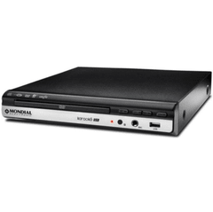 DVD Player Mondial D-15 com Karaokê, Entrada USB e Ripping