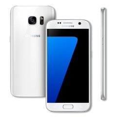 Smartphone Samsung Galaxy S7 g930 branco Android 6.0 Tela 5.1" 32GB 4G Câmera 12MP, 2.3Ghz Quad-Core Exynos M1 Mongoose, Quad-Band 850/900/1800/1900