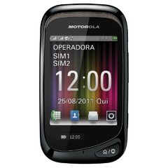 Motorola MOTOTV EX139 PRETO Dual Chip c/ TV, Câmera 2MP, Bluetooth, Touch Screen, MP3, Rádio FM, Fone de ouvido na internet
