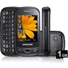 Celular Samsung GT-B3410 Scrapy Touch - GSM c/ TouchScreen, Teclado Qwerty, 2.0MP , MP3 Player, Rádio FM, Bluetooth (Desbloqueado)