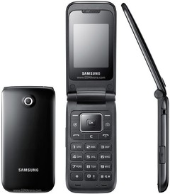 Celular Samsung GT-E2530 Preto Single Chip, Câmera de 1.3 Megapixels, Bluetooth, MP3 Player e Rádio na internet