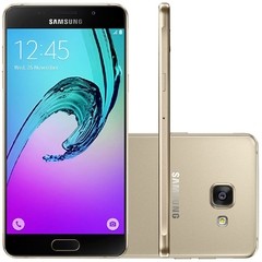 Samsung Galaxy A7 2016 SM-A710M, processador de 1.6Ghz Octa-Core, Bluetooth Versão 4.1, Android 6.0.1 Marshmallow, Full HD (1920 x 1080 pixels) 30 fps Quad-Band 850/900/1800/1900