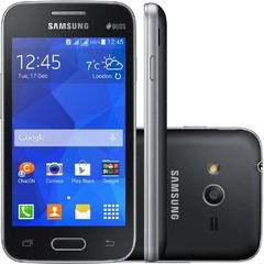 Smartphone Samsung Galaxy Ace 4 Neo SM-G318M PRETO Tela de 4", Android 4.4, Câmera 3MP, 3G e Processador Dual Core de 1.2GHz