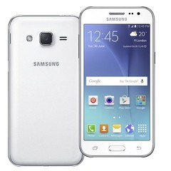 Smartphone Samsung Galaxy J2 TV SM-J200 8GB Branco 4G Tela 4,7" Câmera 5MP Android 5.1 - comprar online