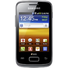 Smartphone Samsung Galaxy Y Duos S6102 Dual Chip, Android 2.3, Wi-Fi, 3G, GPS, Câmera 3MP, MP3, Touch, Fone e Cartão 2GB na internet