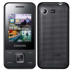 Celular Samsung E2330, Mp3 Player, Radio FM, Acesso As Redes Sócias, Bluetooth, Câmera, Preto