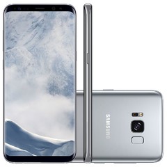 SMARTPHONE SAMSUNG GALAXY S8 PLUS DUAL CHIP PRATA COM 64GB, TELA 6.2", ANDROID 7.0, 4G, CÂMERA 12MP E OCTA-CORE - comprar online
