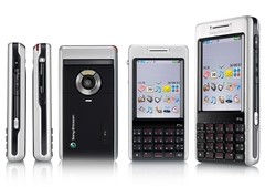 CELUAR Sony Ericsson P1i - prata E preto destravado Triband, câmera 3.2 MP, WiFi, GSM na internet