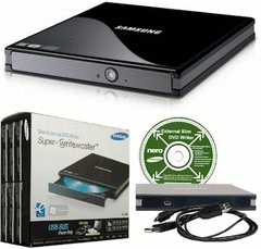 Gravador de CD/DVD Se-s084 Externo Usb Slim - Samsung