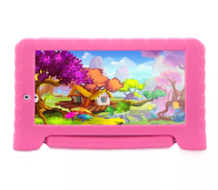 Tablet Kid Pad Plus Cores 1gb Android 7 Wifi rosa - comprar online