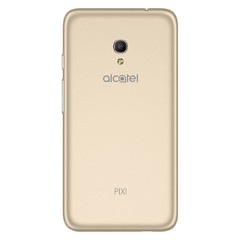 Smartphone Alcatel Pixi4 5" 5045J Metallic com Dual Chip, Memória 8GB + 16GB, Câmera 8MP, Internet Rápida 4G, Android 6.0 e Processador Quad Core - Infotecline