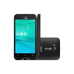 Smartphone Asus Zenfone Go Dual 8GB ZB452KG preto Android 5.1 Lollipop, Memória Interna 8GB - comprar online