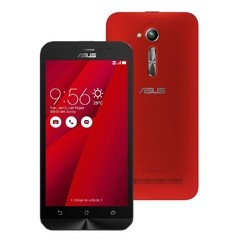 Smartphone Asus Zenfone Go ZB500KG Vermelho 16GB, Tela 5", Dual Chip, Câmera 8MP, 3G, Android 5.1 e Processador Quad Core