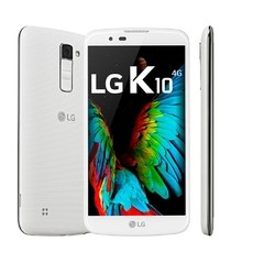 Smartphone LG K430 K10 Dual Chip Android 6 Tela 5.3" 16GB 4G Câmera 13MP TV Digital - Branco na internet