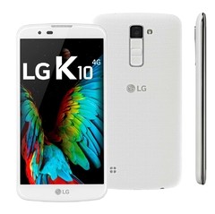 Smartphone LG K430 K10 Dual Chip Android 6 Tela 5.3" 16GB 4G Câmera 13MP TV Digital - Branco