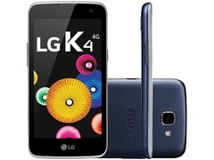 Smartphone LG K4 Dual 4G K130F Desbloqueado Azul Índigo Android 5.1 Lollipop, Memória Interna 8GB, Câmera 5MP, Tela 4.5