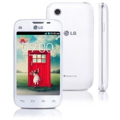 Smartphone LG L40 Dual D175 branco Com Tela De 3,5", Dual Chip, Tv Digital, Android 4.4, Câmera 3MP, 3G, Wi-Fi, Rádio FM E Bluetooth