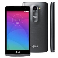 Smartphone LG Leon H342F Titânio com Dual Chip, Tela de 4.5", 4G, Android 5.0, Câmera 5MP e Processador Quad Core de 1.2GHz - comprar online