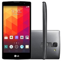 Celular LG Prime Plus H522F GRAFIT, 4G, Dual Chip, Tela 5", Android 5.0, 8GB, Câmera 8MP, Frontal 5MP, Processador Quad Core 1.3 Ghz