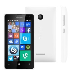 Smartphone Microsoft Lumia 435 Dual Chip Windows Phone 8.1 Tela 4" 8GB 3G Wi-Fi Câmera 2MP - Branco - comprar online