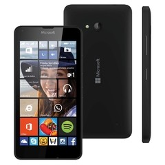 Smartphone Microsoft Lumia 640 Dual DTV preto com Windows Phone 8.1, Tela 5", Dual Chip - comprar online