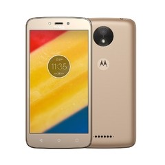 Smartphone Motorola Moto C Plus XT-1726 Ouro com 8GB, Tela 5'', TV Digital, Dual Chip, Android 7.0, 4G, Câmera 8MP, Processador Quad-Core e 1GB de RAM - loja online