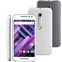 Smartphone Motorola Moto G 3ª Geração Colors HDTV XT1544 Branco Dual Chip Android 5.1.1 Lollipop Wi-Fi 4G Tela 5"
