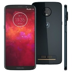 Moto Z3 Play Índigo Motorola, com Tela de 6", 4G, 64 GB e Câmera de 12MP + 5MP - XT1929-5 - comprar online