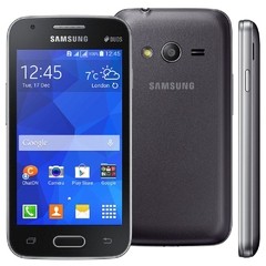 Smartphone Samsung Ace 4 Duos SM-G316M/DS Cinza com Tela de 4", Dual Chip, Android 4.4, Câmera 5MP, 3G e Processador Dual Core de 1.2Ghz - comprar online